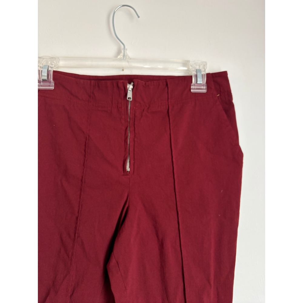 Free People Front Zip Flare Pants Boho Retro Indie Urban Festival Gypsy Career - Picture 3 of 7